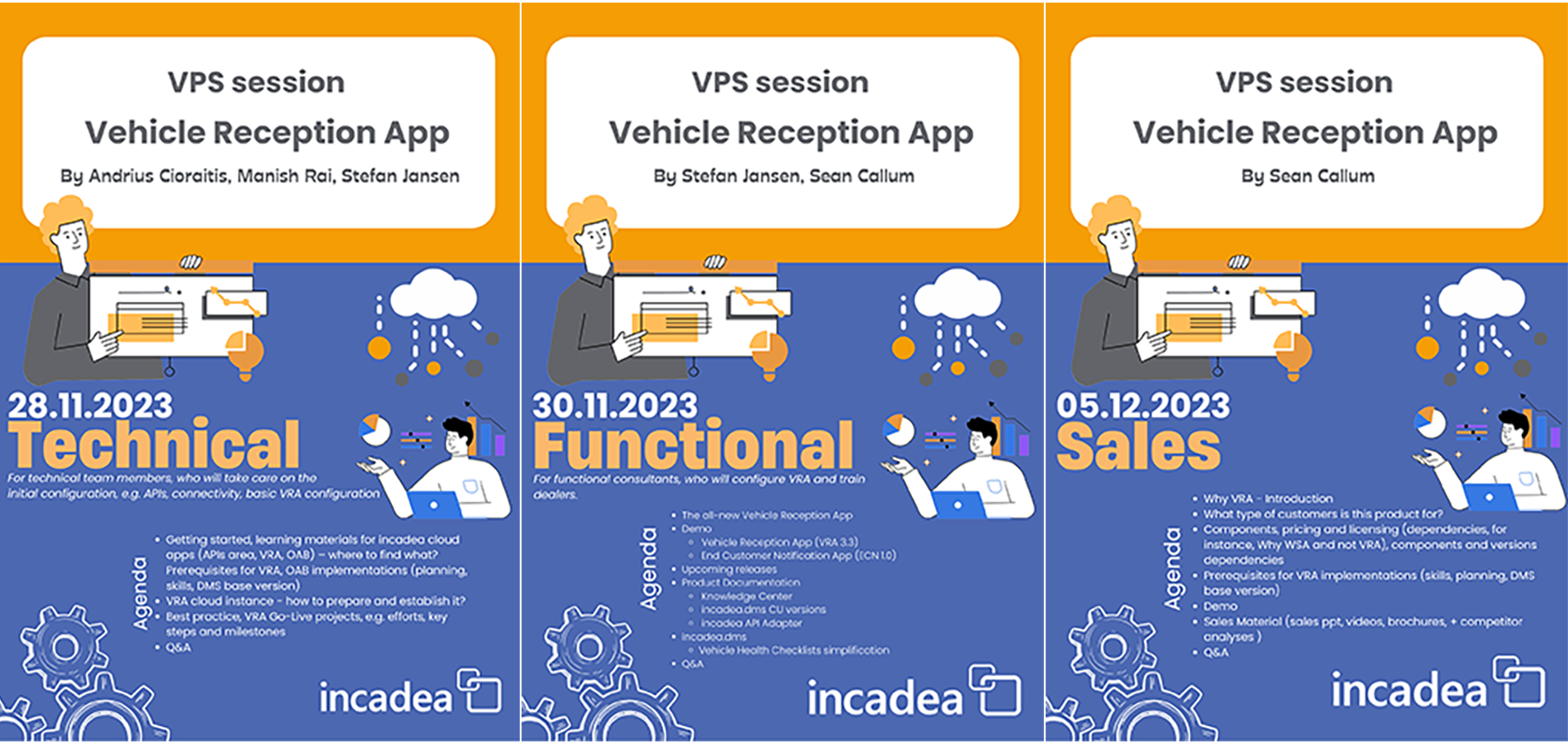 Virtual Product Sessions VPS