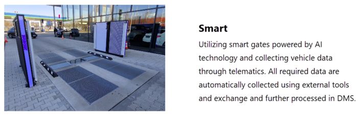 AI Smart Gates for Vehicle Check-In